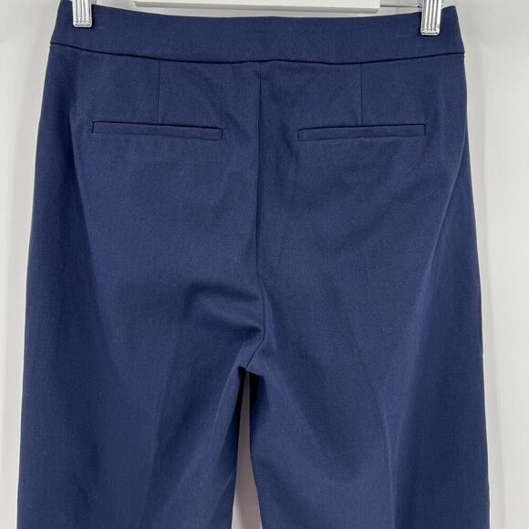 J. Crew Kate Straight Leg Pants Bi-Stretch Cotton Blend BF401 Women’s Size 4‎ - Picture 7 of 11
